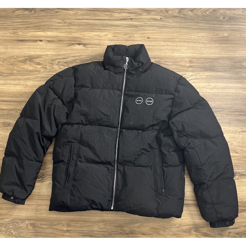 M+RC Noir Men's Black Puffer‎ Coat Until We Meet Again Marche Noir Ltd Project